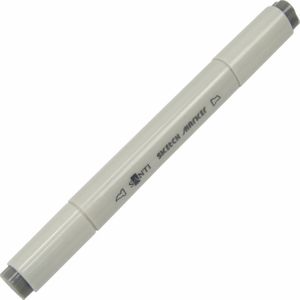 Скетч-маркер, дымчато серый, SM-15 Sketch, Санти (Santi)