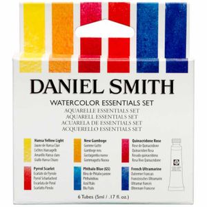 Набор акварельных красок, 6 цв., 5 мл, Essential, Дэниэль Смит (Daniel Smith)