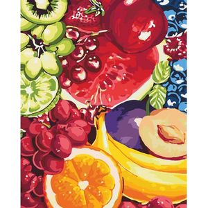 Картина по номерам, Сладкие фрукты, 40 х 50 см, Идейка КНО2937