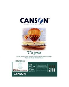 Альбом для ескізів , А4, 30 арк, 224 гр, 210х297 мм, Ca Grain, Canson