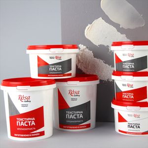 Текстурна паста крупнозерниста, Rosa Gallery