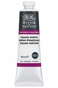 Медіум текстурний для пастозного живопису, 60 мл, ARTISAN Water Mixable Impasto, Winsor, швидковисихаючий для водорозч. олійн. фарб