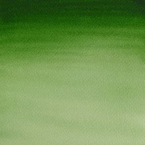 Краска акварельная, кювета, Хукер светло-зеленый №314, 2 мл, Винзор Cotman Half Pan, Hooker's Green Light