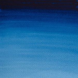 Краска акварельная, кювета, Берлинская лазурь №538, 2 мл, Винзор Cotman Half Pan, Prussian Blue