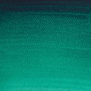 Краска акварельная, кювета, Виридийский №696, 2 мл, Винзор Cotman Half Pan, Viridian Hue