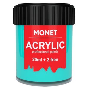 Фарба акрилова, Турецька зелена 22 мл, Monet (65)