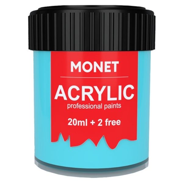 Краска акриловая, Турецкая голубая 22 мл, Monet (63)