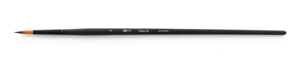 Пензель круглий, синтетика, довга ручка, №3, Santi Highly Pro