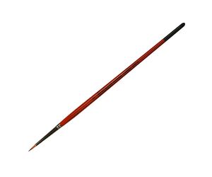 Пензлик круглий синтетика, №0, коротка ручка 1097R, Carrot, Kolos (Колос)
