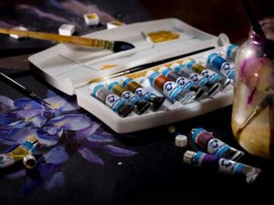 Набор акварельных красок, 12 цв.+кисть, 10 мл, плаcтик. коробка, Van Gogh Specialty