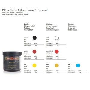 Полимент болюс, без клея, черный, 400 гр, Кельнер (Kölner)