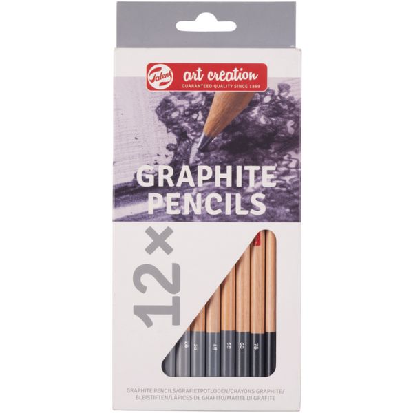 Набір графітових олівців Talens Art Creation, 12шт, картон., Royal Talens