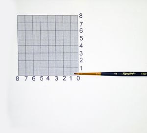 Кисть плоская синт. (имитация колонка), №2, короткая ручка 1S25,  Рублёв (Roubloff)