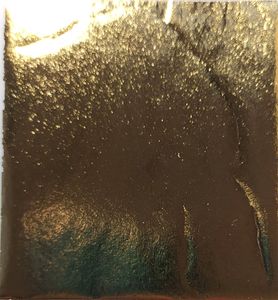 Уценка (листы треснувшие, скручиваются) Зеркальная поталь, №2.0 Насыщенный жёлтый золотой, 80 х 85 мм, 95 листов