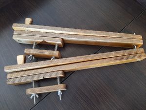 Муштабель для живописи, 46 см, бук