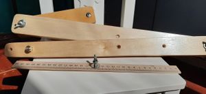 Муштабель для живописи, 46 см, орех