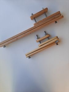 Муштабель для живописи, 46 см, орех