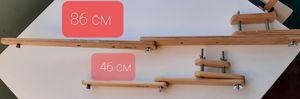 Муштабель для живописи, 46 см, орех