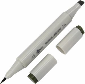 Скетч-маркер, оливковый, SM-06 Sketch, Санти (Santi)