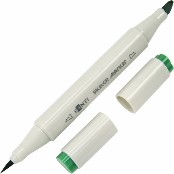 Скетч-маркер, зелений, SM-13 Sketch, Санти (Santi)