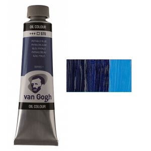 Краска масляная, Синий ФЦ 570, 40 мл, Ван Гог (Van Gogh)