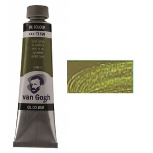 Фарба олійна, Оливковий зелений 620, 40 мл,  Ван Гог (Van Gogh)