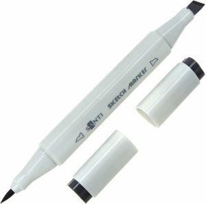 Скетч-маркер,  темно-серый, SM-42 Sketch, Санти (Santi)