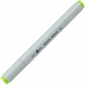 Скетч-маркер,  желто-зеленый, SM-44 Sketch, Санти (Santi)