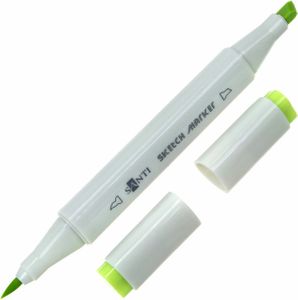 Скетч-маркер,  желто-зеленый, SM-44 Sketch, Санти (Santi)