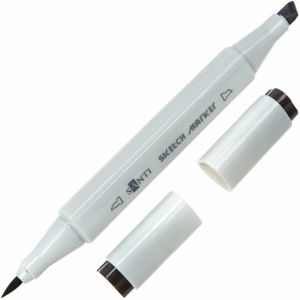 Скетч-маркер,  темно-коричневый, SM-50 Sketch, Санти (Santi)