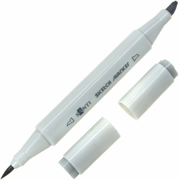 Скетч-маркер, сірий, SM-32 Sketch, Санти (Santi)