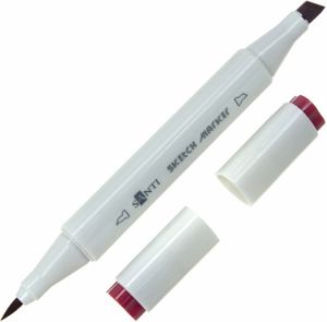 Скетч-маркер,  вишневый, SM-35 Sketch, Санти (Santi)