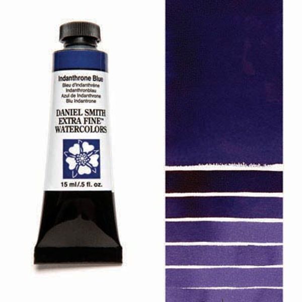 Краска акварельная, Indanthrone Blue, 5 мл, Дэниэль Смит (Daniel Smith)