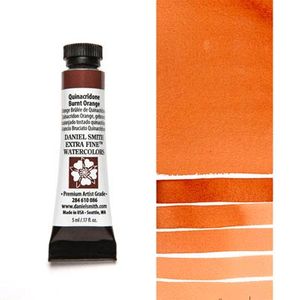 Краска акварельная, Quinacridone Burnt Orange s2, 5 мл, Daniel Smith