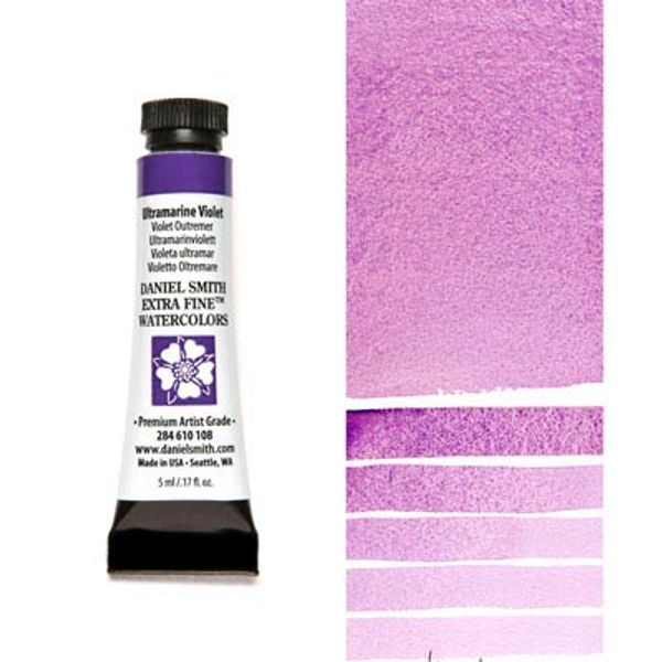 Краска акварельная, Ultramarine Violet s1, 5 мл, Daniel Smith