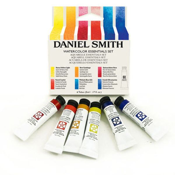 Набір акварельних фарб, 6 кол., 5 мл, Essential, Дениель Сміт (Daniel Smith)