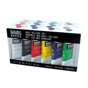 Набор акриловых красок, 24 цв, 22 мл, Liquitex Acrylic Studio