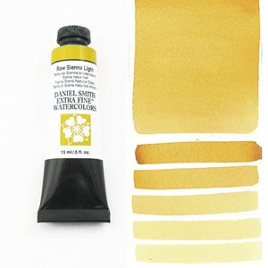Фарба акварельна, Raw Sienna s1, 5 мл, Daniel Smith
