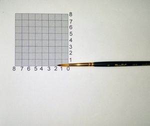 Кисть круглая синт. (имитация колонка), №4 короткая ручка 1S15, Рублёв (Roubloff)