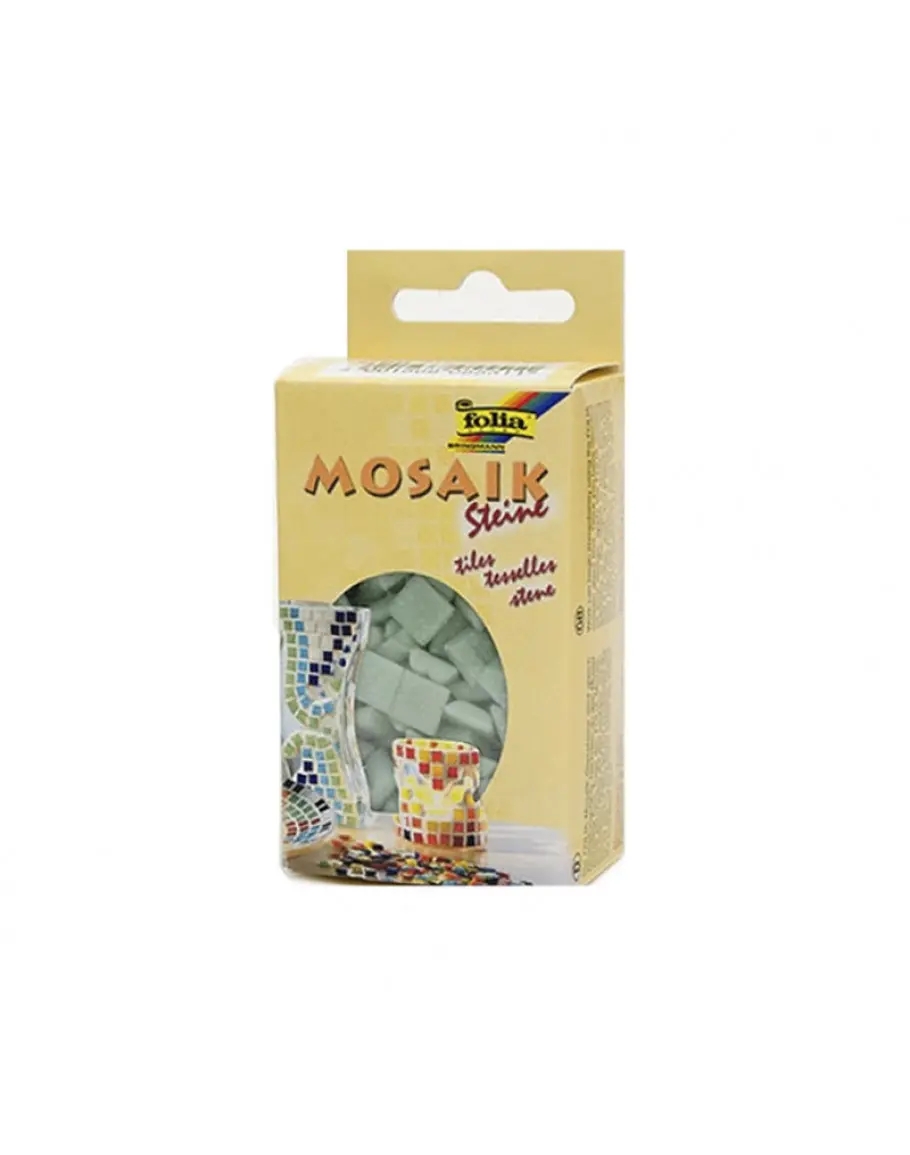 Купити Мозаїка світло-зелена №51 Light green 200 гр, 10x10 мм, 300 шт ...