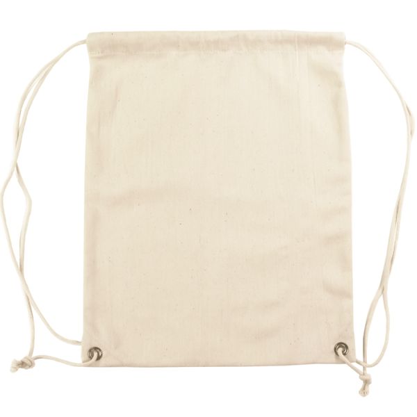 Рюкзак з бавовни 35х45 см, невибілена бавовна, саржа 240 г/м2, ROSA Talent