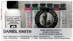 Набор акварельных красок Mineral 6 цв + грунт, Daniel Smith