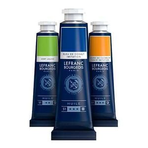 Фарба олійна, Турецький синій, №050, 40 мл, Lefranc Fine, Turquoise blue