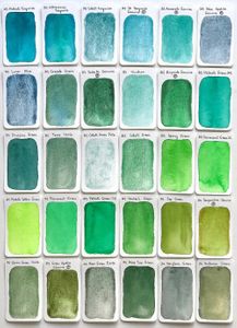 Фарба акварельна, Оксид хрому зелений Chromium Green Oxide , 15 мл, Деніель Сміт (Daniel Smith)