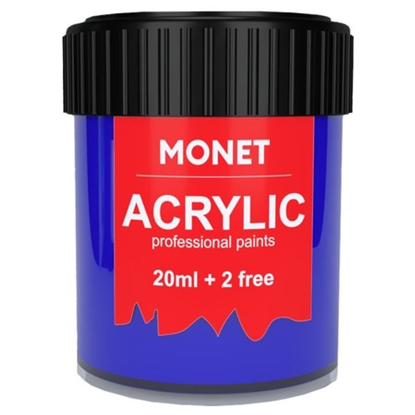 Краска акриловая, Ультрамарин 22 мл, Monet (53)