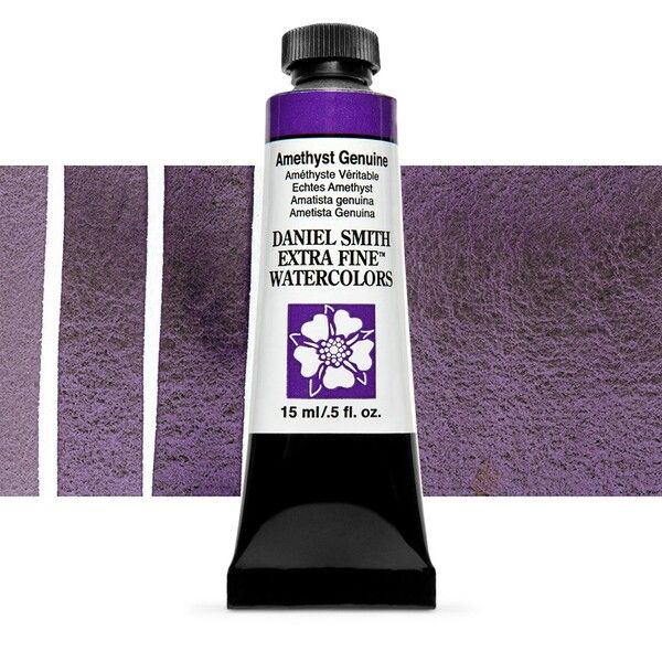 Акварельная краска, Аметист Amethyst Genuine, s4, 15 мл, Дэниэль Смит (Daniel Smith)