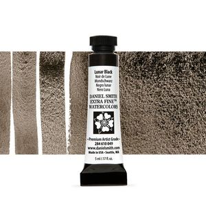 Фарба акварельна, Lunar Black, 5 мл, Daniel Smith