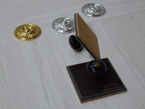 Аппликатор 91*91 мм для взятия и укладки целого листа сусального золота, PG Italy