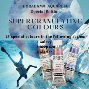 Набор акварельных красок Super granulation, 5 цв., туба 5 мл, Horadam, Schmincke в ассортименте
