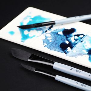 Пензлик саблевидна плоска синтетика даггер №4 STREAM 143